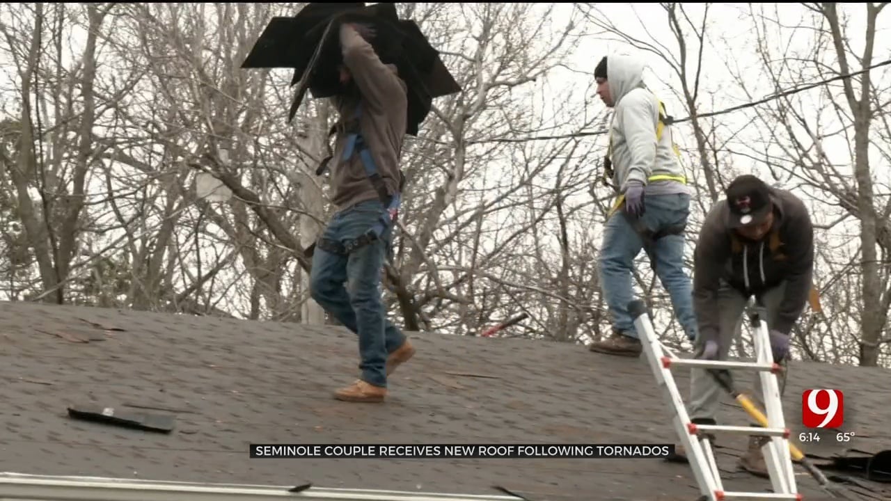 Local Roofing Company Replaces Roof For Disabled Couple