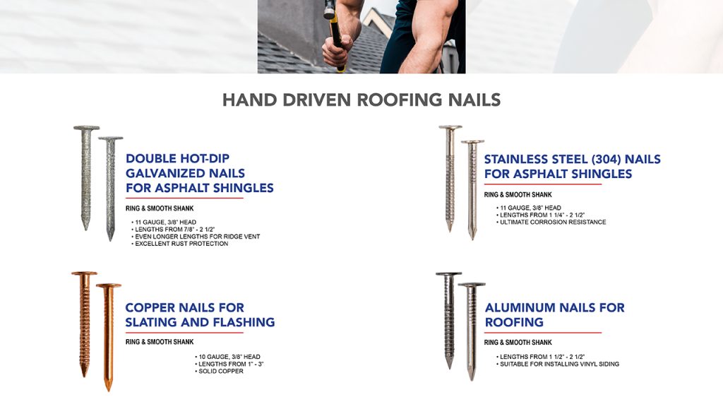 When it Comes to Roofing Nails