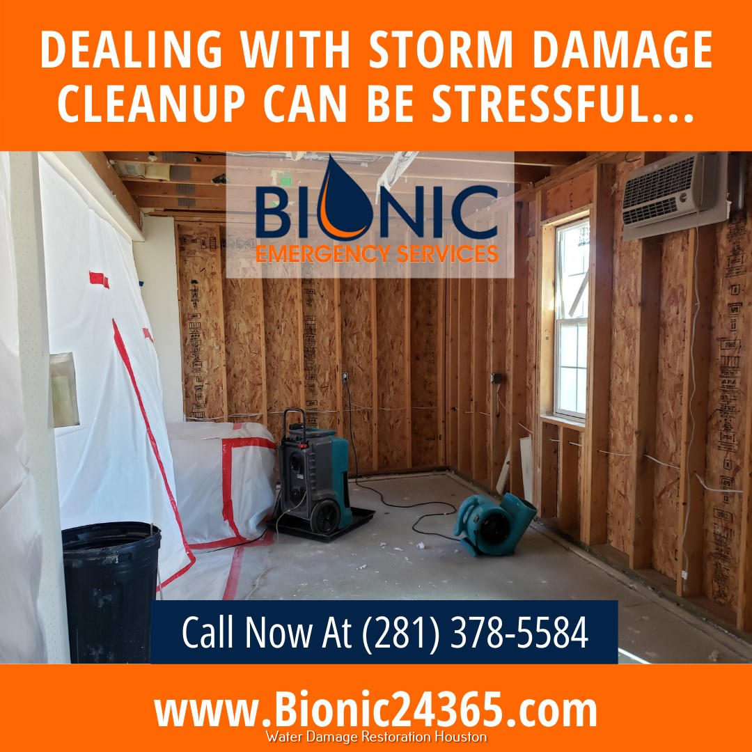 BIONIC Water Damage Emergency Services Shares The Benefits Of Hiring Professional Water Damage Restoration Services In Houston, TX