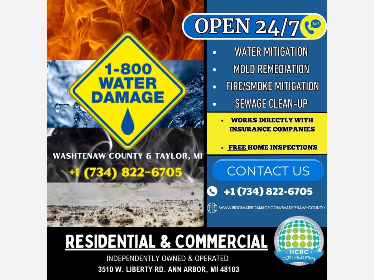 Restoring Normalcy After A Disaster: 1800-Water Damage