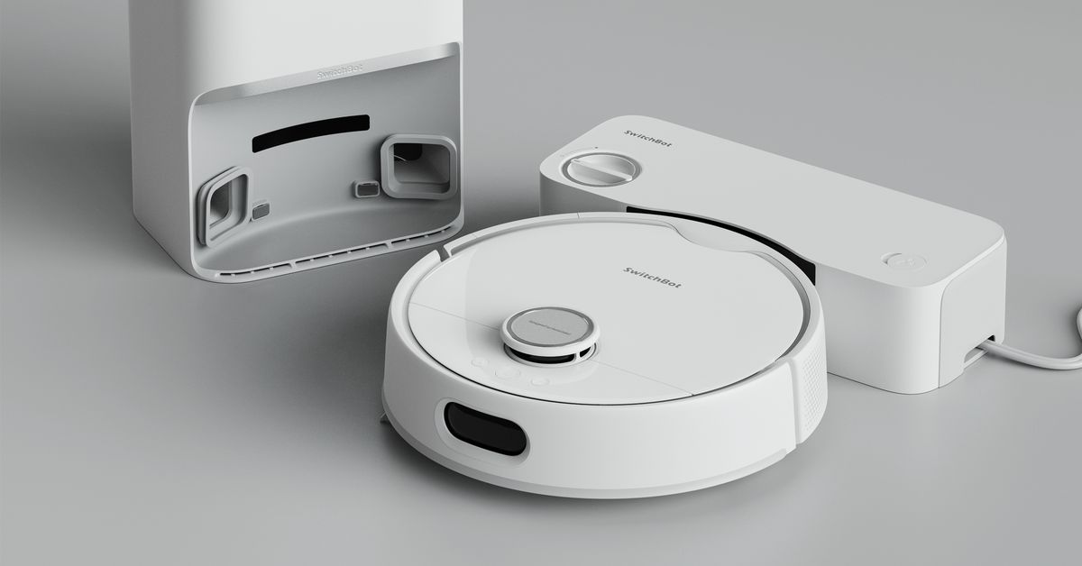 SwitchBot has a new robot vacuum mop that hooks into your plumbing