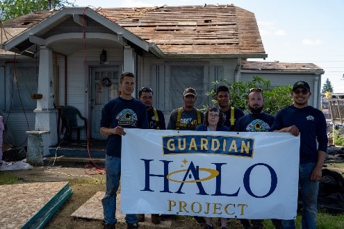 Family-Owned Guardian Roofing Builds a New Roof for Deserving Tacoma Resident