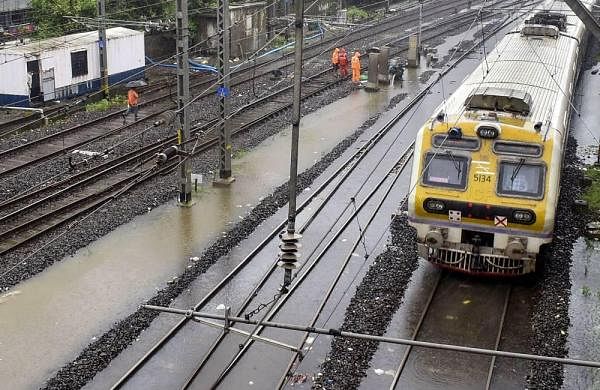 Train services hit after tree falls on track- The New Indian Express