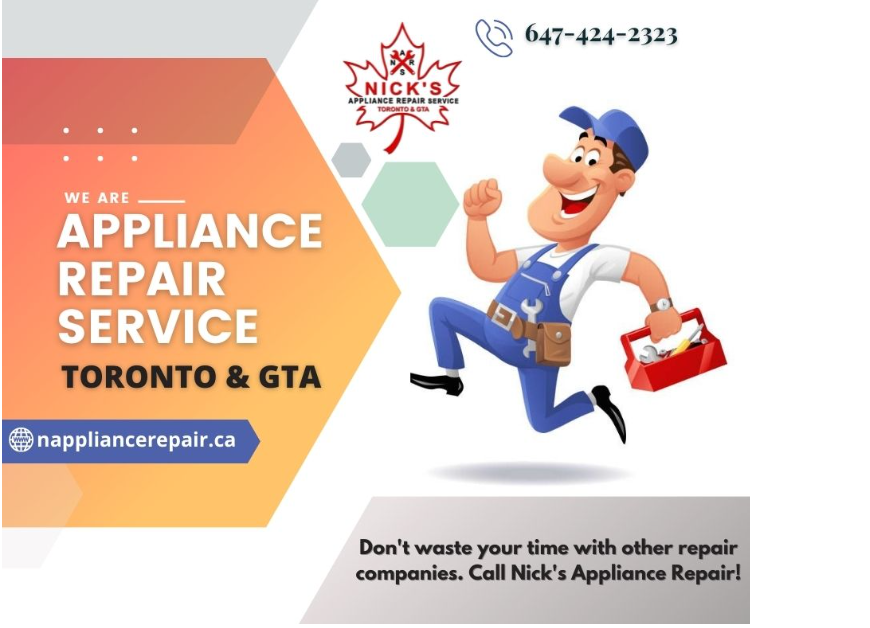 Nick’s Appliance Repair Announced Expansion Service Coverage Across Greater Toronto Area
