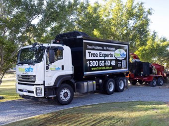 Bigger truck boosts productivity for tree lopper