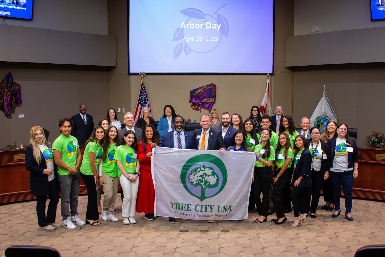 Orange County Recognized Nationally for Tree Growth and Green Education Efforts