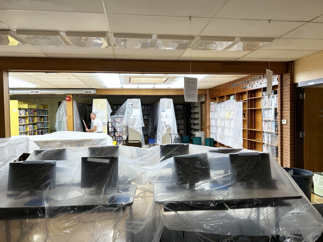 Ross Library temporarily closed due to water damage; book sale still on | News, Sports, Jobs